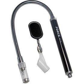 تصویر آینه مکانیکی چراغ دار مدل F617L برند FORCE 