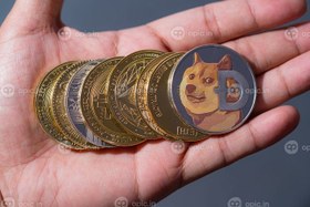 تصویر دانلود عکس dogecoin doge بیت کوین اتریوم eth xrp سکه گنجانده شده است 