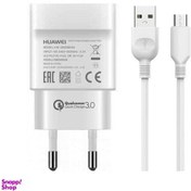 تصویر شارژر دیواری مدل HW-059200EHQ به همراه کابل تبدیل USB-C جرلکس غیر اصل 