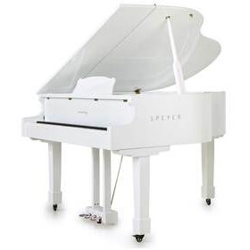 تصویر پیانو SPEYER AGP150W بزرگ سفید Arsenberg 