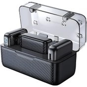 تصویر میکروفون یقه ای پاورولوژی مدل PMLV2CMIC دو فرستنده وایرلس 