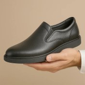 تصویر کفش مردانه چرم طبیعی کد 2035 (بزرگ‌ پا) 