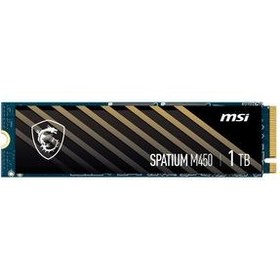 تصویر اس اس دی MSI مدل Spatium M461 M.2 NVMe Gen4 ظرفیت 1 ترابایت MSI Spatium M450 1TB M.2 2280 NVMe Gen4 Internal SSD