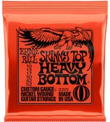 تصویر سیم گیتار الکتریک Ernie Ball Skinny Top Heavy Bottom 10-52 