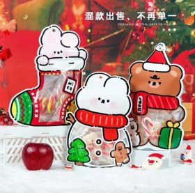 تصویر زیپ کیپ فانتزی طرح کریسمس 