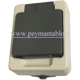 تصویر پریز بارانی ارت دار پارت الکتریک مدل PE132 