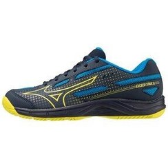 تصویر Mizuno به جز ستاره جونیور AC مردانه و زنانه Tennis کفش Navy Blue 