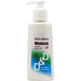 تصویر مایع شوینده صورت و بدن میكونازول نیترات 150 میلی لیتر دئودراگ Deo Drug Miconazole General Sydent Gel 150ml