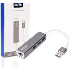 تصویر هاب 4 پورت USB3.0 اونتن مدل OTN-5220 