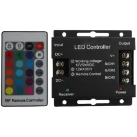 تصویر کنترلر RGB مدل wireless (رادیوئی) 36 آمپر – وارداتی 