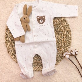 تصویر سرهمی جوراب دار تدی دانالو Danaloo Teddy Jumpsuit