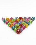 تصویر فرفره چوبی ریز رنگی عمده و تک 