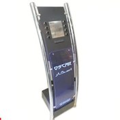 تصویر کیوسک نوبت دهی 2 الی 8 کلیدی ایستاده OSCAR به همراه چاپگر حرارتی OSCAR QUEUING KIOSK WITH THERMAL PRINTER