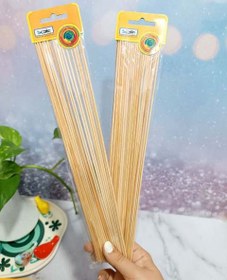 تصویر سیخ چوبی بی رنگ scale 