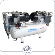 تصویر کمپرسور هشت یونیتت oil free dry air compressor eight units 