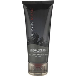 تصویر ماسک لایه بردار هیدرودرم مدل Black حجم 60 میلی لیتر 