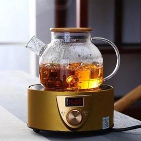 تصویر قوری پیرکس آنتی شوک اصل وارداتی امارات Pyrex anti-shock teapot