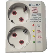 تصویر محافظ ولتاژ نوسان مدل L-123 مناسب لباسشویی و ظرفشویی Electrical & Electronic Protector NAVASAN