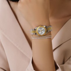 تصویر ساعت زنانه/دخترانه Rolex تاریخدار SGW 