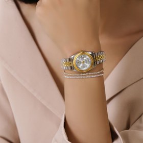 تصویر ساعت زنانه/دخترانه Rolex تاریخدار SGW 