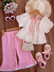 تصویر شومیز و شلوار کوتاه بچگانه وارداتی 