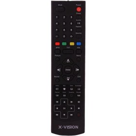 تصویر کنترل تلویزیون اکسویژن X.Vision Remote Control