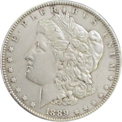 تصویر سکه آمریکا ۱ دلار آمریکا مورگان نقره 