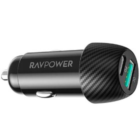 تصویر شارژر فندکی راوپاور مدل RP-VC030 RAVPower RP-VC030 Car Charger