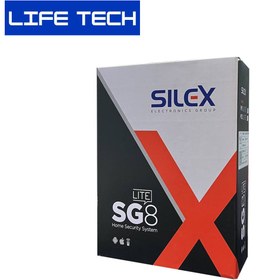 تصویر دزدگیر سیم کارتی 5 زون سایلکس Security Alarm SILEX SG8-LITE Security Alarm SILEX SG8-LITE