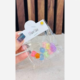 تصویر مهره مو رنگی 