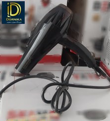 تصویر سشوار ۹۰۰۰ وات کنوود مدل KW-2010 خانگی عمده مدل KW-2010 - تکفروشی / مشکی Kenwood hair dryer model KW-2010 for home use