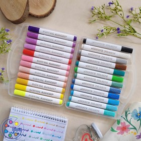 تصویر ماژیک رنگ آمیزی ۲۴ رنگ طرح پاندا 