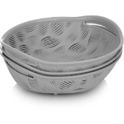 تصویر سبد سبزیجات هوم کت مدل فلورا بسته۳ عددی 