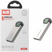 تصویر گیرنده بلوتوثی صدا Earldom مدل BR19 – نقره ای اورجینال 