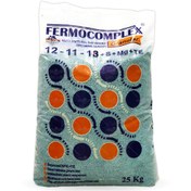 تصویر کود کامل 25 کیلویی مخصوص چالکود فرموکمپلکس NPK 12-11-18 Fermocomplex 12-11-18 Fertilizer