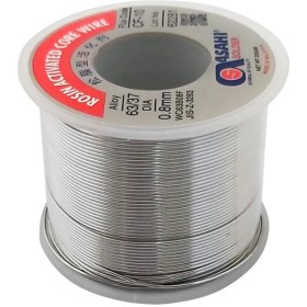 تصویر سیم لحیم آساهی 0.8 میلی متر 250 گرم 