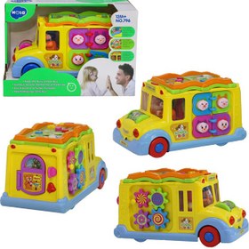 تصویر بازی آموزشی هولا مدل اتوبوس مدرسه 