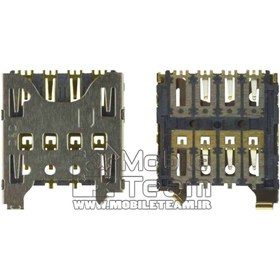 تصویر کانکتور سیم کارت SIM CARD CONNECTOR BLACKBERRY Z10-Q10 