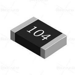 تصویر مقاومت اس ام دی ITEX SMD Resistor 0805 , 100KOhm 5% 1/8W 0805W8J0104IT5 