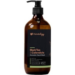 تصویر مایع دستشویی هندولوژی مدل Black Tea and Calendula حجم 500 میل 