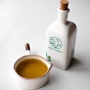 تصویر روغندان رومیزی سرامیکی سفید 