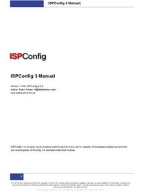 تصویر دانلود کتاب ISPConfig 3 Manual Version 1.4 for ISPConfig 3.0.5 (2013-02-22) ویرایش 1.4 کتاب انگلیسی نسخه دستی ISPConfig 3 نسخه 1.4 برای ISPConfig 3.0.5 (22-02-2013) ویرایش 1.4