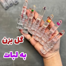 تصویر رژلب حرارتی گلدار ( بالم لب حرارتی) 