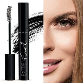 تصویر ریمل فرکننده و پرپشت کننده مدل Extreme Curlحجم 14 میل فارماسی Farmasi Extreme Curl Mascara