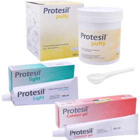 تصویر ست قالبگیری پروتسیل - protesil molding set protesil molding set