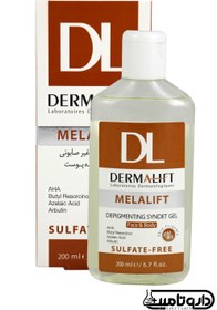 تصویر ژل شستشو صورت روشن کننده درماليفت مدل Dermalift Melalift Depigmenting Syndet Gel Dermalift Melalift Depigmenting Syndet Gel 200ml