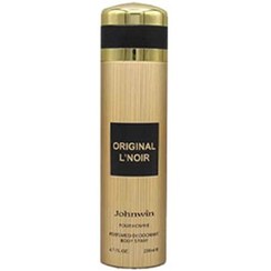 تصویر اسپری بدن مردانه جانوین مدل اوریجینال ال نویر Original Lnoir حجم ۲۰۰ میلی لیتر | Johnwin spray Original Lnoir 200 ML 