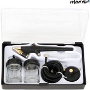 تصویر ایربراش APT مدل AT-138 مخزن زیر با لوازم 