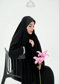 تصویر چادر مشکی کد 107 