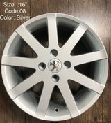 تصویر رینگ اسپرت سایز۱۶ (۱۰۸×۴) پیت لاین (هایپر سیلور) Sport wheel size 16"(4×108) HS